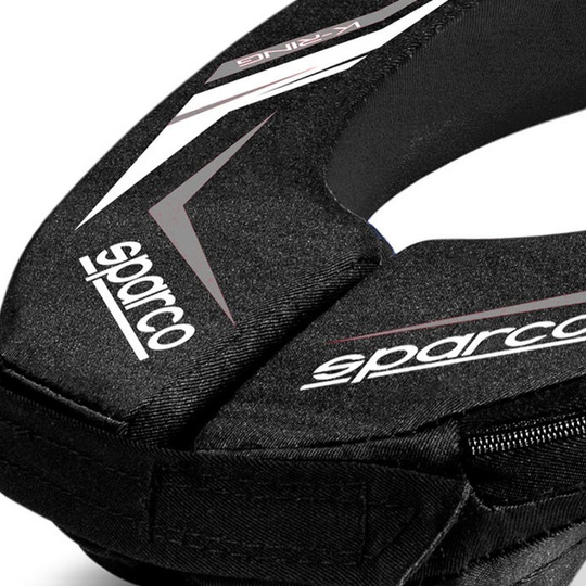Sparco K-Ring Kids' Neck Collar Black
