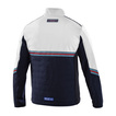 Sparco Martini Racing Softshell Jacket Navy Blue/White