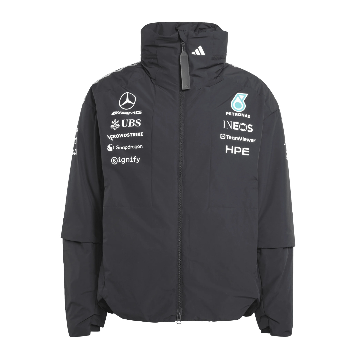 2026 Mercedes AMG Petronas F1 Mens Team Jacket ((KE5552)) - Top