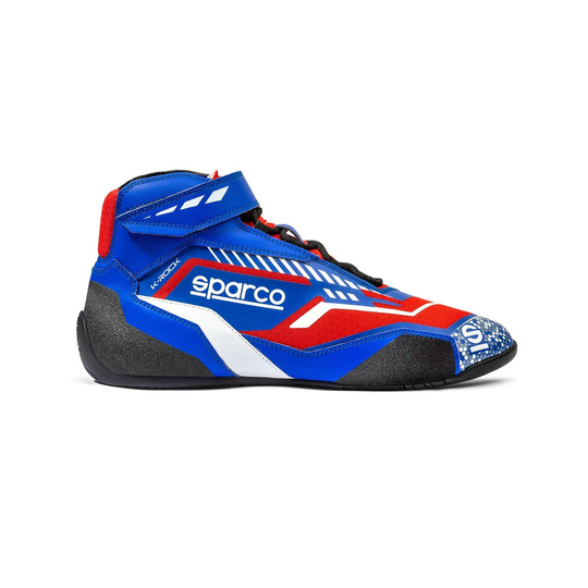 Chaussures Sparco K-Rock bleues/rouges