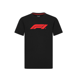 2025 Formula 1 Children's Black T-shirt with Logo