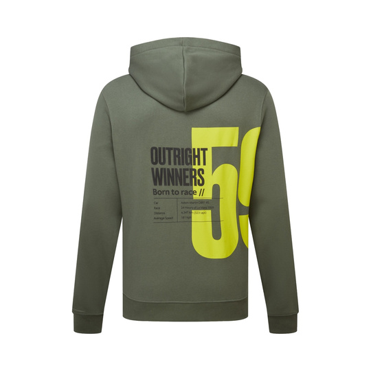 Sweat à capuche Aston Martin Racing Limited Edition 1959 Graphic 2026 vert/jaune