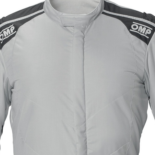 OMP ONE EVO AIR Race Suit Silver/Grey (FIA)