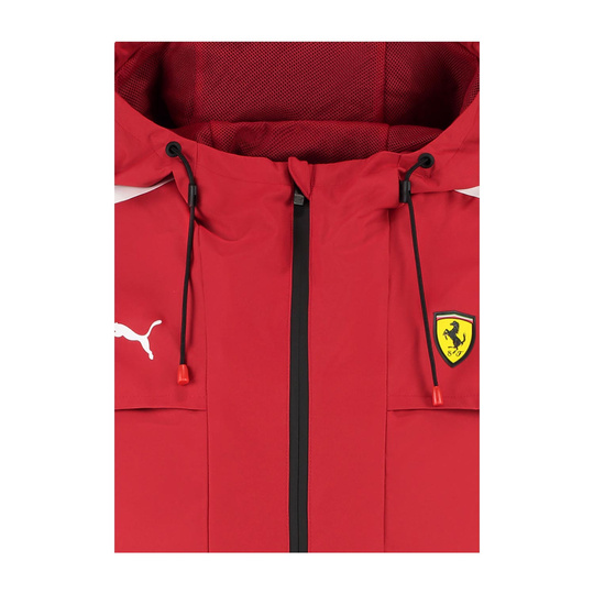 Chaqueta impermeable Scuderia Ferrari F1 Rain roja