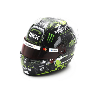 2025 McLaren F1 1:5 Lando Norris helmet Bahrain Tests