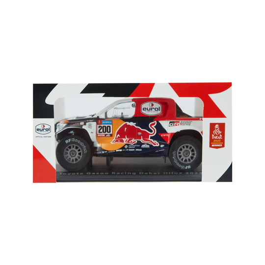 Voiture miniature Toyota Gazoo Racing 1:24 Dakar Winner Hilux T1+