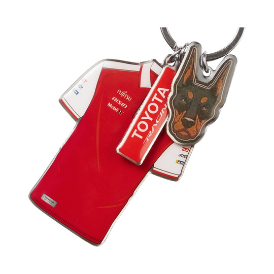Llavero #8 Doberman Toyota Racing WEC 2026