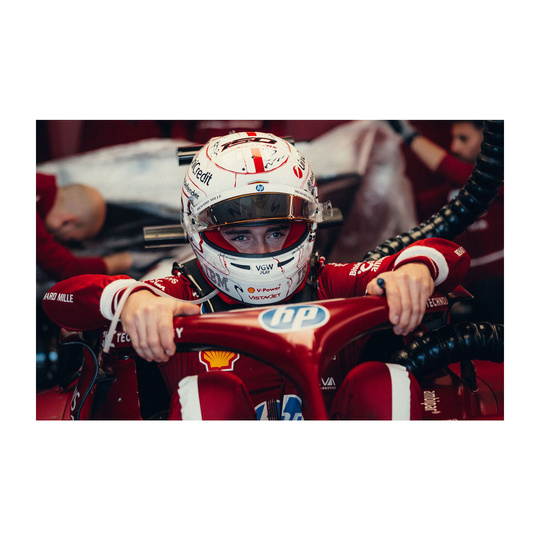 Miniature 1:5 Casque Charles Leclerc Japan GP Scuderia Ferrari