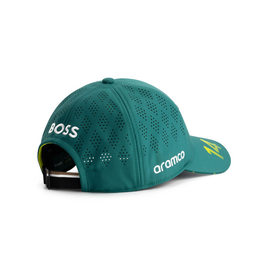 2025 Aston Martin Aramco F1 Mens Alonso Team Baseball Cap green