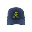 Casquette Ayrton Senna Collection Ayrton Senna Leisure bleu marine
