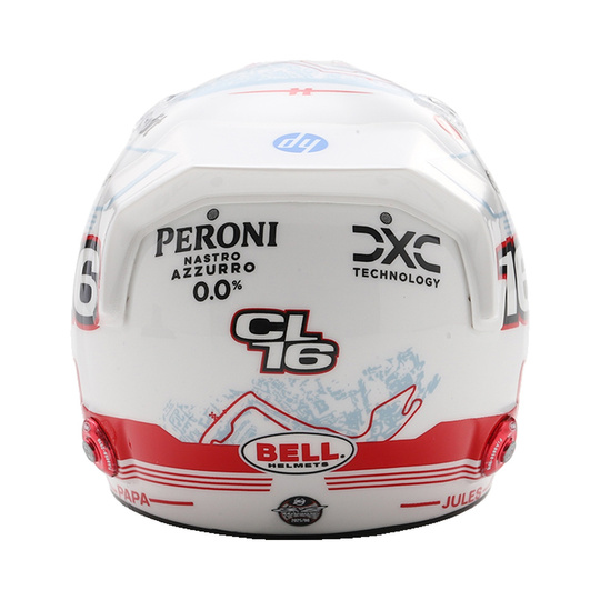 Monaco GP Scuderia Ferrari F1 Charles Leclerc Miniature Helmet 1:5