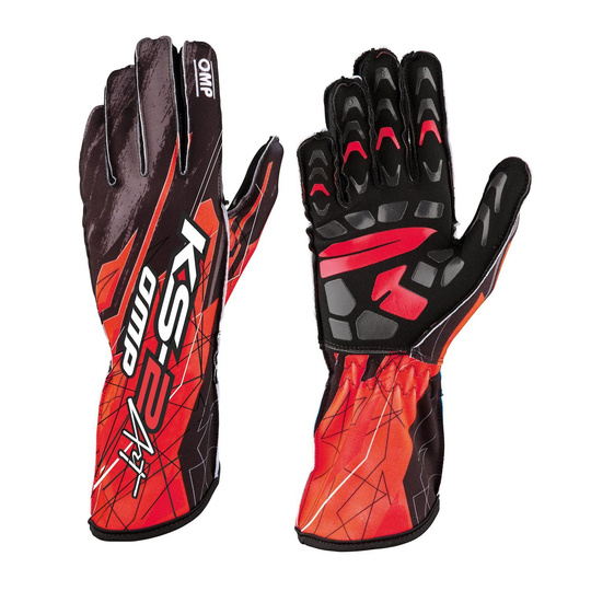 OMP Italy KS-2 ART Karting Gloves Red