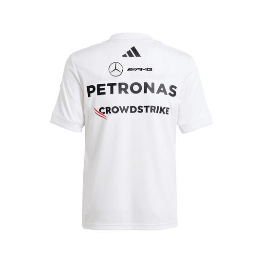 Camiseta niño Team Mercedes AMG F1 2025 blanco