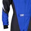 OMP KS-3X Kids Karting Suit Black/Blue (FIA)