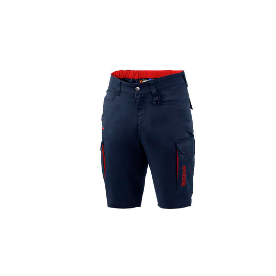 Sparco FTW Hawaii Shorts Navy Blue/Red