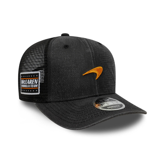 2025 McLaren F1 UK Mens Washed Baseball Cap black