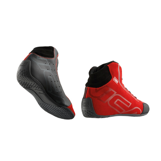 OMP Italy TECNICA my2025 Racing Shoes Black/Red (FIA )