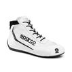 Sparco Slalom MY22 Racing Shoes White (FIA)