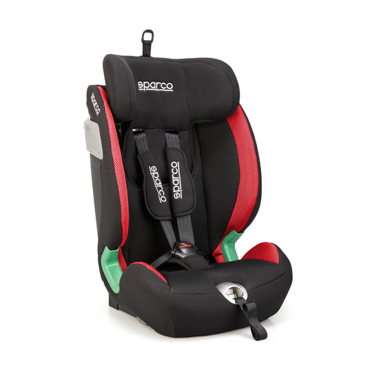 Silla infantil Sparco SK5000I negra/roja