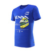 2025 Ayrton Senna F1 Collection Mens Helmet Graphic T-Shirt