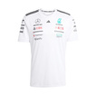 Camiseta para hombre Team Mercedes AMG F1 2025 blanco