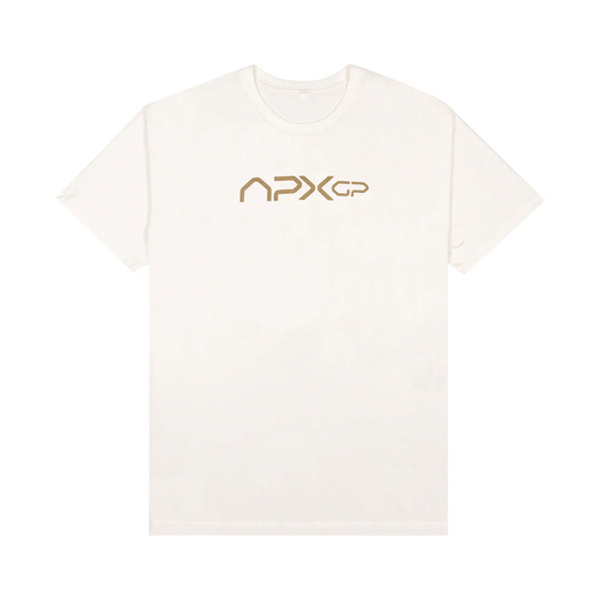 2025 Apex GP F1 Mens Team T-shirt cream