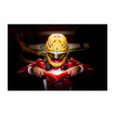 Casco de Lewis Hamilton de la Scuderia Ferrari para el Fiorano, escala 1:5
