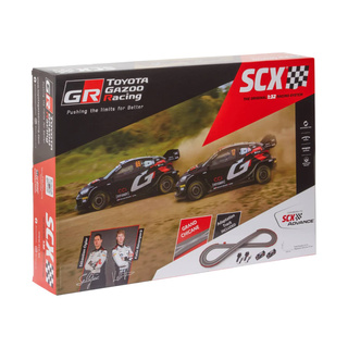 Coffret circuit slot Toyota Gazoo Racing Kalle Rovanpera/Sebastien Ogier WRC Yaris Rally1
