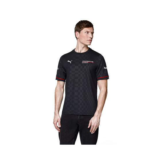 2025 Porsche Motorsport Men's Team T-Shirt Black