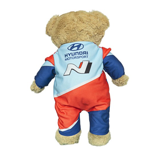 Ours en peluche Hyundai Motorsport 36 cm