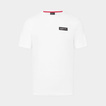Camiseta Porsche Motorsport 2025 blanca con logo hombre