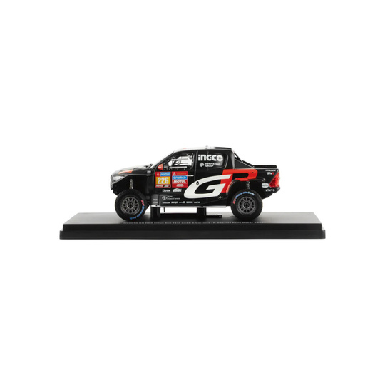 Voiture miniature Toyota Gazoo Racing 1:43 Dakar Hilux T1U #226