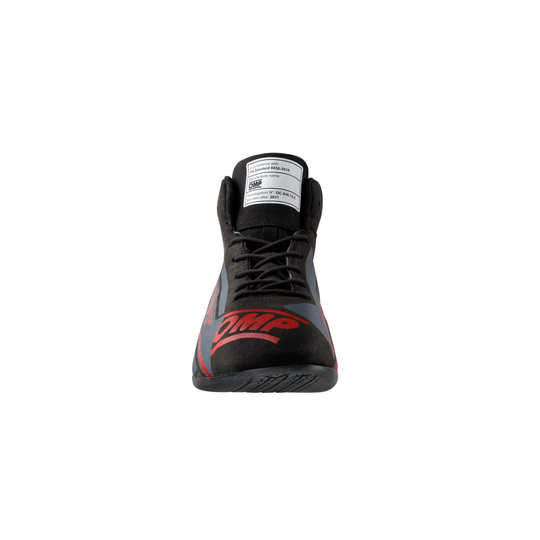 OMP Sport MY22 Racing Shoes Black/Red (FIA)