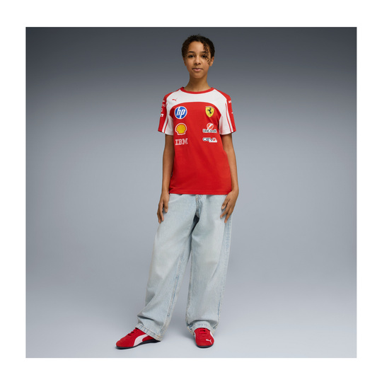 Camiseta Team infantil Scuderia Ferrari F1 2026