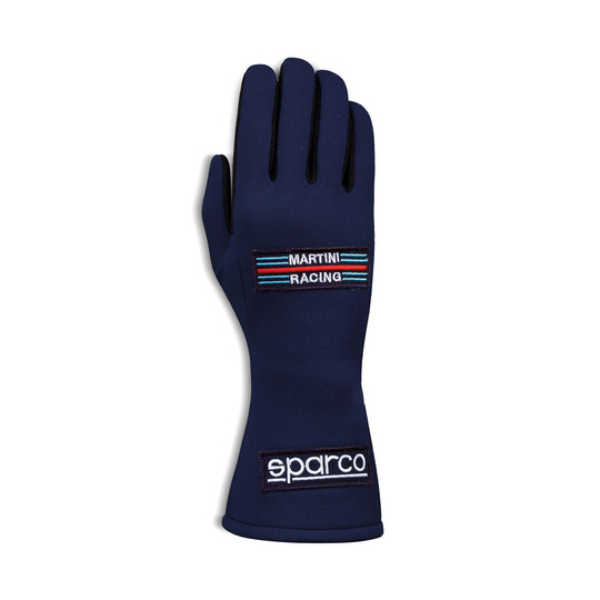 Guantes Sparco Land Martini Racing MY25 azul marino (FIA)