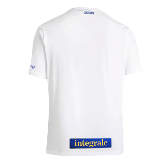 Camiseta Sparco Lancia HF Delta Integrale blanca/roja