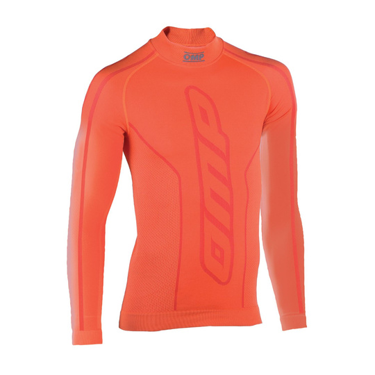 OMP KS MY24 Roll-Neck Underwear Top Orange