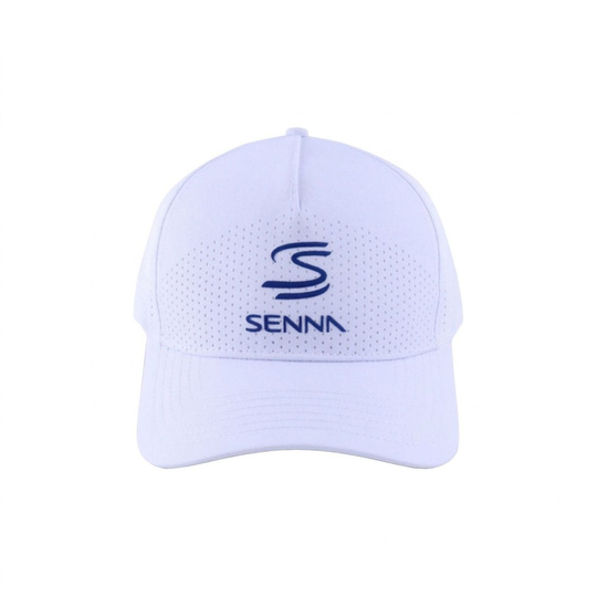 Gorra Ayrton Senna Collection Ayrton Senna Leisure blanca