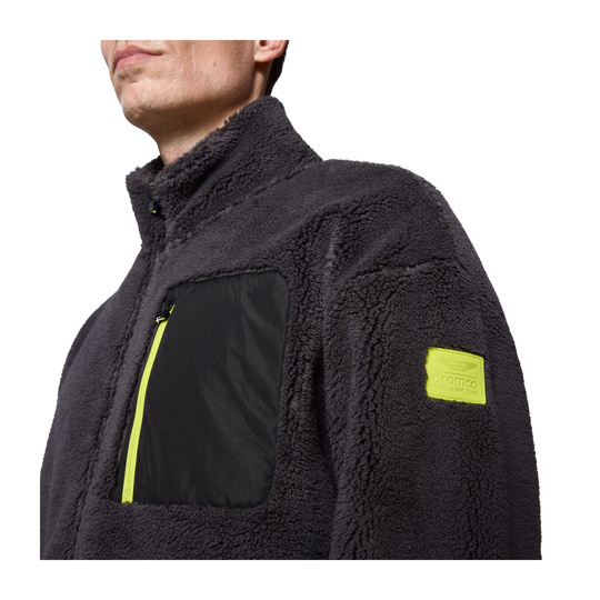 2025 Aston Martin Aramco F1 Men's Tech Sherpa Jacket