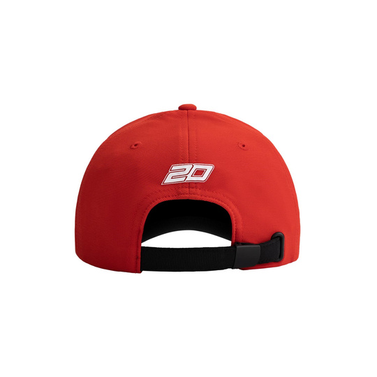 Haas USA F1 Mens Magnussen baseball cap red