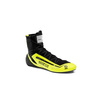 Sparco Italy X-LIGHT+ Racing Shoes Black/Yellow (FIA)