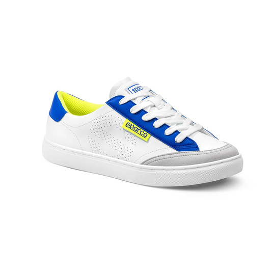 Botas Sparco S-Time blancas/azules/amarillas
