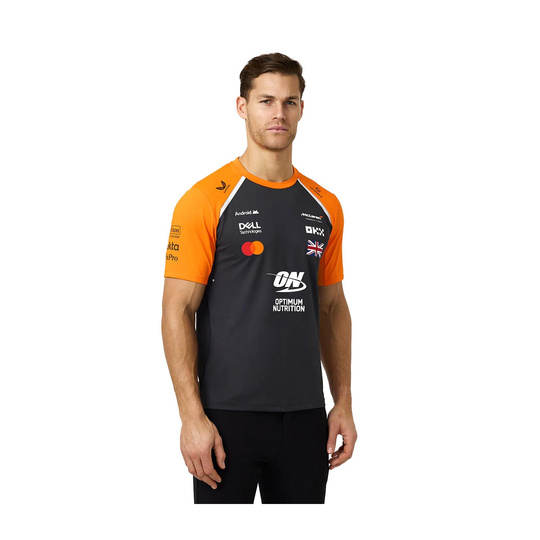 2025 McLaren F1 UK Mens Set Up Norris Team T-Shirt grey