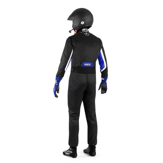 Sparco Sprint Pro MY25 Race Suit Black/Blue (FIA)