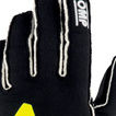 Guantes OMP Tecnica MY21 negros/amarillos (FIA)