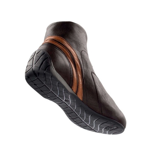 Botas OMP Carrera MY21 marrón oscuro (FIA)