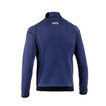 Sparco Italy Full Zip PRO Mens Sweatshirt navy blue