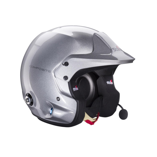 Stilo Helmet Venti TROPHY PLUS Open Face Silver Fia and Snell Approved