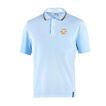 Polo Sparco Gulf bleu ciel