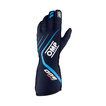 Gants OMP One EVO X bleu marine (FIA)